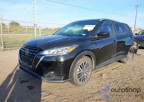 2021 Nissan Kicks Sv Xtronic Cvt из США, поврежденный, VIN 3N1CP5CV6ML501466